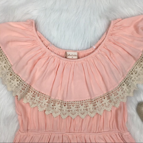 Altar'd State Fond in Paris Elastic Shoulder Dress - Picture 4 of 8